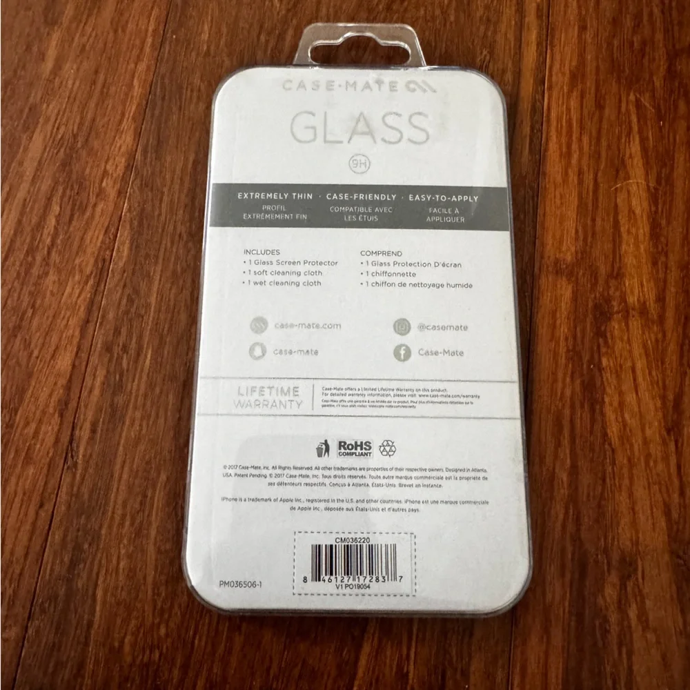 FREE🌟Tempered Glass Phone Screen Protector Kit for iPhone 8 Plus/7 Plus/6 Plus